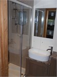 Ensuite Installation 7 - Shower Cubicle and sink unit
